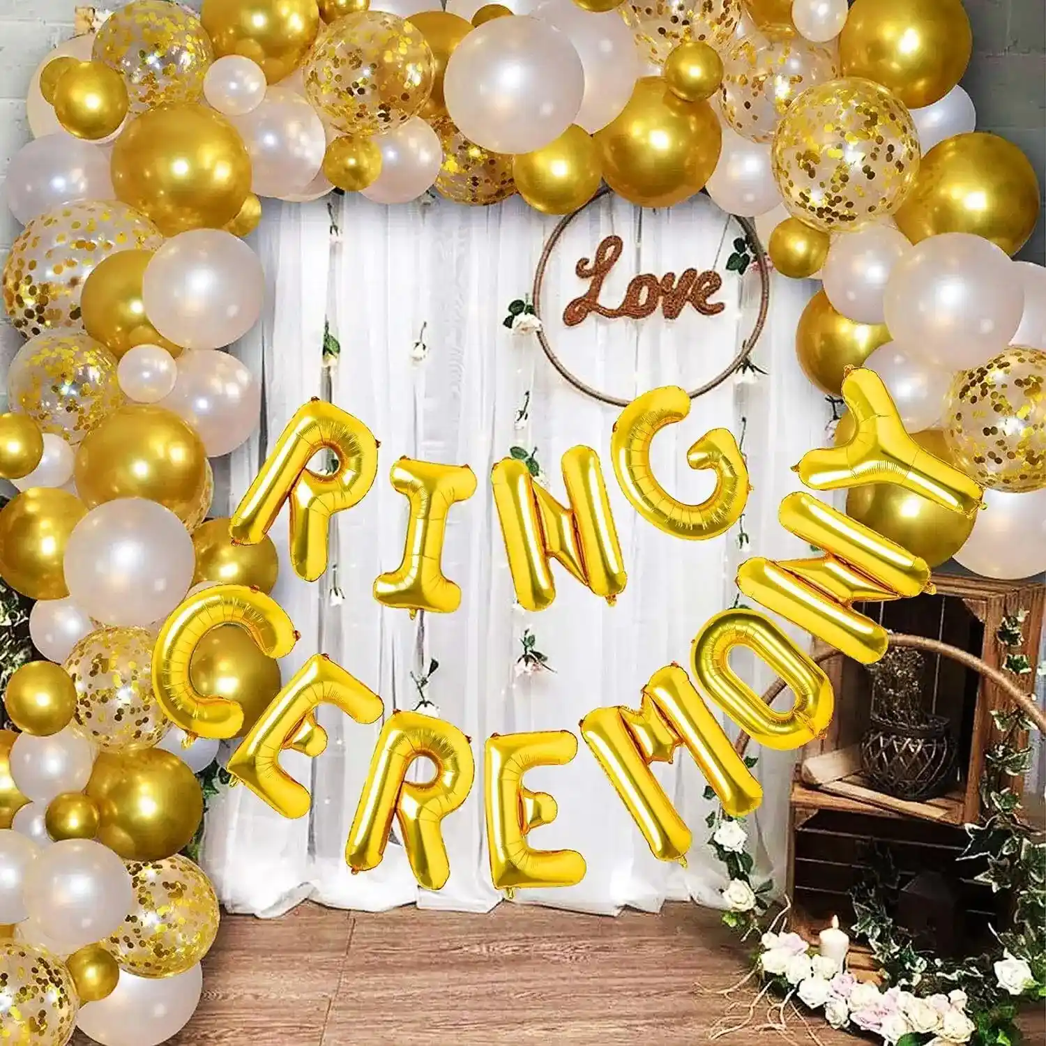 Ring Ceremony Decoration